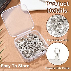 100Pcs 8 Styles Tibetan Style Alloy Pendants&nbsp;TIBE-YW0001-74