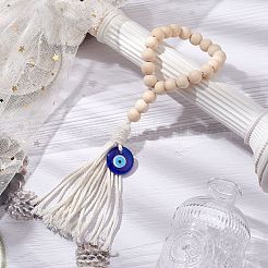 Handmade Lampwork Turkish Blue Evil Eye Pendant Decorations&nbsp;WD-CJ5615