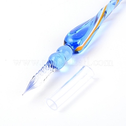 Glass Dip Pen&nbsp;AJEW-WH0182-36I