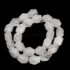 Natural Quartz Crystal Beads Strands&nbsp;G-Q608-11O