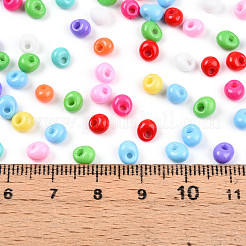 6/0 Opaque Colours Glass Seed Beads&nbsp;SEED-N007-18C
