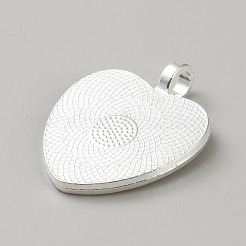 Alloy Pendant Cabochon Settings&nbsp;FIND-WH0165-13S