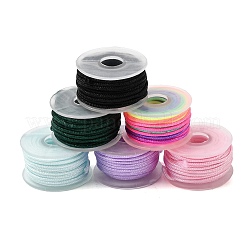 36 Rolls 36 Colors Nylon Braided Cord&nbsp;OCOR-F018-04