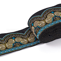 Ethnic Style Embroidery Polyester Ribbons&nbsp;SK-TAC0001-02