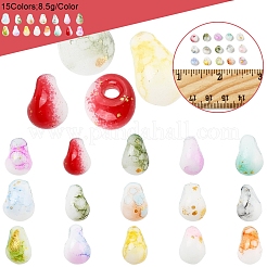 127.5G 15 Colors Baking Paint Glass Seed Beads&nbsp;SEED-FS0001-40