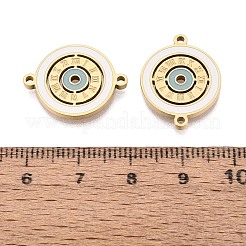 304 Stainless Steel Enamel Connector Charms&nbsp;STAS-Q111-11G