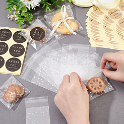 Dot Round Thank You Self-Adhesive Paper Gift Tag Stickers&nbsp;DIY-BC0006-31