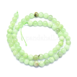 Natural White Jade Beads Strands&nbsp;G-K310-C14-6mm