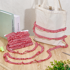 20 Yards Polyester Lace Ribbons&nbsp;DIY-PH0031-86D