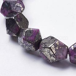 Natural Pyrite Beads Strands&nbsp;G-K181-D01