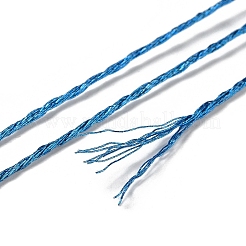 10 Skeins 12-Ply Metallic Polyester Embroidery Floss&nbsp;OCOR-Q057-A01