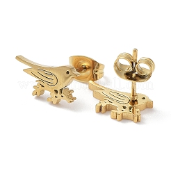 304 Stainless Steel Stud Earring&nbsp;X-EJEW-H136-02G