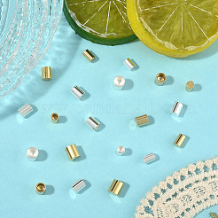 30Pcs 3 Styles 201 Stainless Steel Cord Ends&nbsp;STAS-YW0002-98