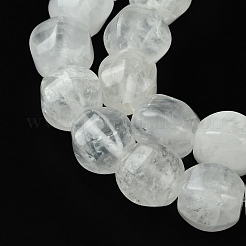 Natural White Jade Beads Strands&nbsp;G-H023-A18-01