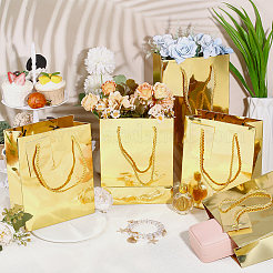 Paper Gift Tote Bags&nbsp;ABAG-WH0040-18