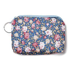 Rose Flower Pattern Cotton Cloth Wallets&nbsp;ABAG-Q043-03
