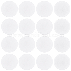 綿花栽培用品 キノコ用フィルターパッド  ホワイト  75x2mm  24個/セット&nbsp;AJEW-WH20019-92