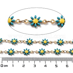 Ion Plating(IP) 304 Stainless Steel Handmade Beaded Chain&nbsp;CHS-K019-06G-03