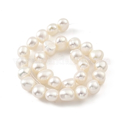 Natural Cultured Freshwater Pearl Beads Strands&nbsp;PEAR-A006-07H