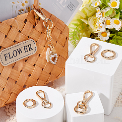 DIY Keychain Clasp Findings Kits&nbsp;DIY-SP0003-47G