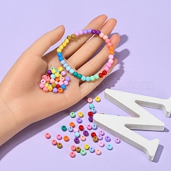 18 Colors Opaque Acrylic Beads&nbsp;DIY-YW0005-37