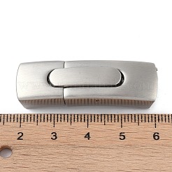 Non-Tarnish 316 Stainless Steel Bayonet Clasps&nbsp;STAS-K282-04P-02
