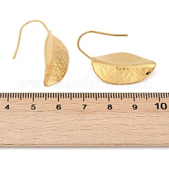 304 Stainless Steel Leaf Dangle Earrings&nbsp;EJEW-V012-01G