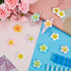 70Pcs 7 Colors Opaque Resin Decoden Cabochons&nbsp;RESI-SC0005-83B