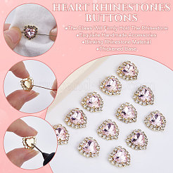 30Pcs Sew on Rhinestone&nbsp;RGLA-GF0001-13A