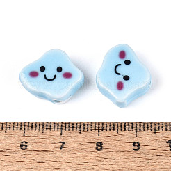 Handmade Porcelain Ceramic Beads&nbsp;PORC-T134-20C