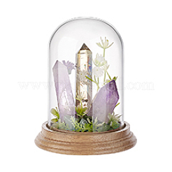 Arch Glass Dome Cover&nbsp;AJEW-WH0460-125B