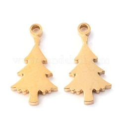 Christmas 304 Stainless Steel Charms&nbsp;STAS-O142-59G