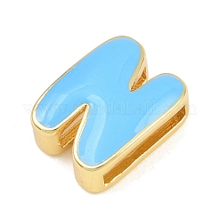 Brass Enamel Beads&nbsp;KK-CBA3FD6-08N-G