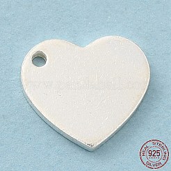 Blank 925 Sterling Silver Charms&nbsp;STER-C002-01S