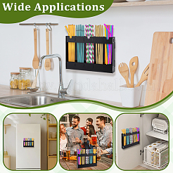 Acrylic Straw Display Holder&nbsp;ODIS-WH0038-194A