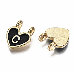 Alloy Enamel Charms&nbsp;LS-X-ENAM-T012-02C-RS