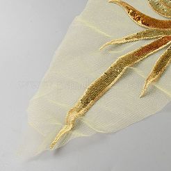 Polyester Embroidery Sew on Appliques&nbsp;PATC-WH0008-67B-03