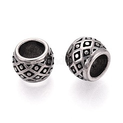 304 Stainless Steel Large Hole Beads&nbsp;STAS-T072-100AS