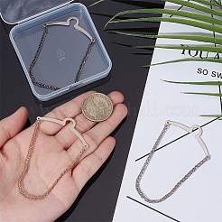 3Pcs Brass Tie Clips&nbsp;AJEW-UN0002-58
