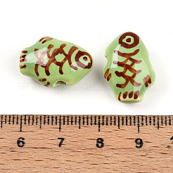 Handmade Porcelain Beads&nbsp;PORC-N009-07A