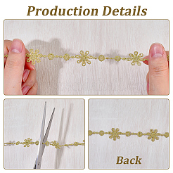7.5Yards Polyester Lace Trims&nbsp;SRIB-GF0001-54D
