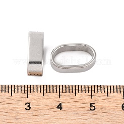 Non-Tarnish 304 Stainless Steel Slide Charms&nbsp;STAS-S133-01P-02