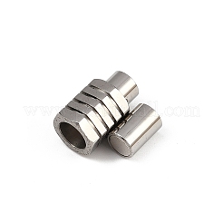 304 Stainless Steel Magnetic Clasps&nbsp;STAS-C127-18D-P