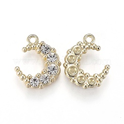 Alloy Jewelry Crystal Rhinestone Pendants&nbsp;PALLOY-Z001-22LG