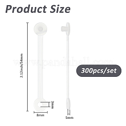 300Pcs PP Plastic Price Tag Chains&nbsp;FIND-FH0011-69A