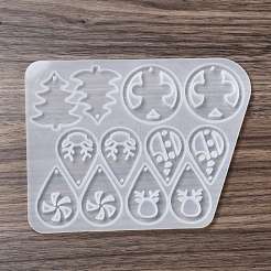 DIY Christmas Theme Pendant Silicone Molds&nbsp;DIY-I102-01