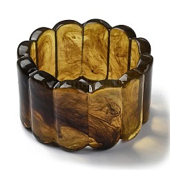 Resin Imitation Gemstone Bangles&nbsp;BJEW-B074-04B