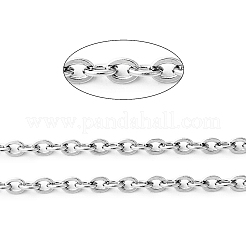 Tarnish Resistant 304 Stainless Steel Cable Chains&nbsp;CHS-S006-JA607-2