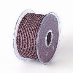 Braided Cowhide Cord&nbsp;WL-I004-4mm-15