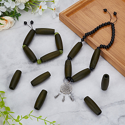 14Pcs Wood European Beads&nbsp;WOOD-FG0001-55